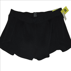 Women's Black Pleated Skort